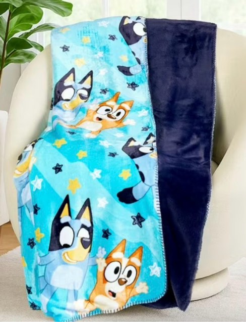 Licensed Character Plush Faux Fur Kids Throw Blanket, 50" x 60"