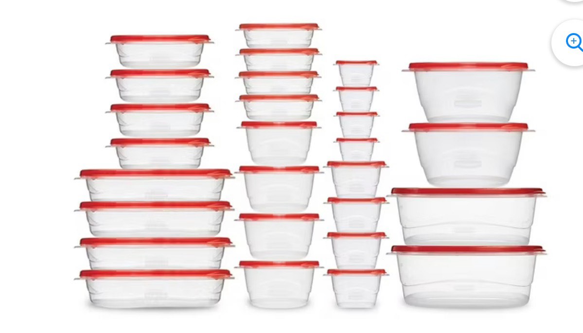 Rubbermaid TakeAlongs 56-Piece Food Storage Containers With Lids Set