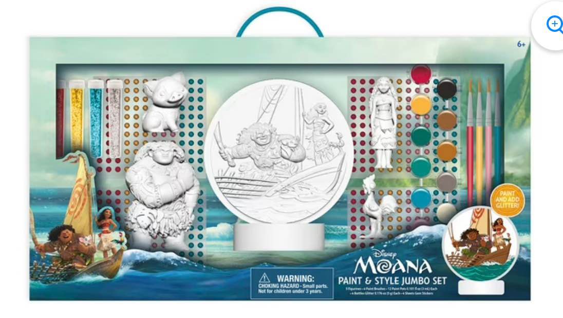 Moana Paint and Style Jumbo Set