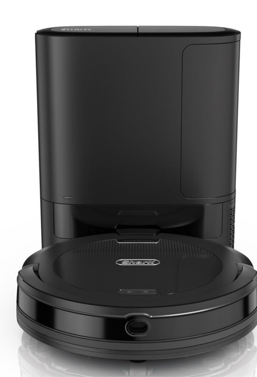 Shark Navigator Robot Vacuum, Self-Empty Base with Bagless, 45-Day Capacity Self-Empty Base and SmartPath Navigation, Black RV2100AE ( Slightly Used)