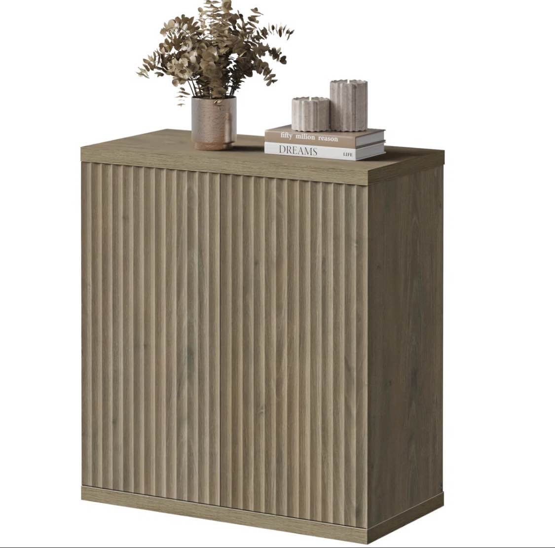 Cesiro Accent Cabinet With Adjustable Shelves