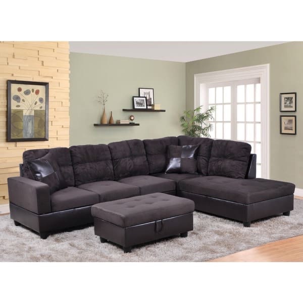 Isabella Left Chaise Sectional, Incomplete Set