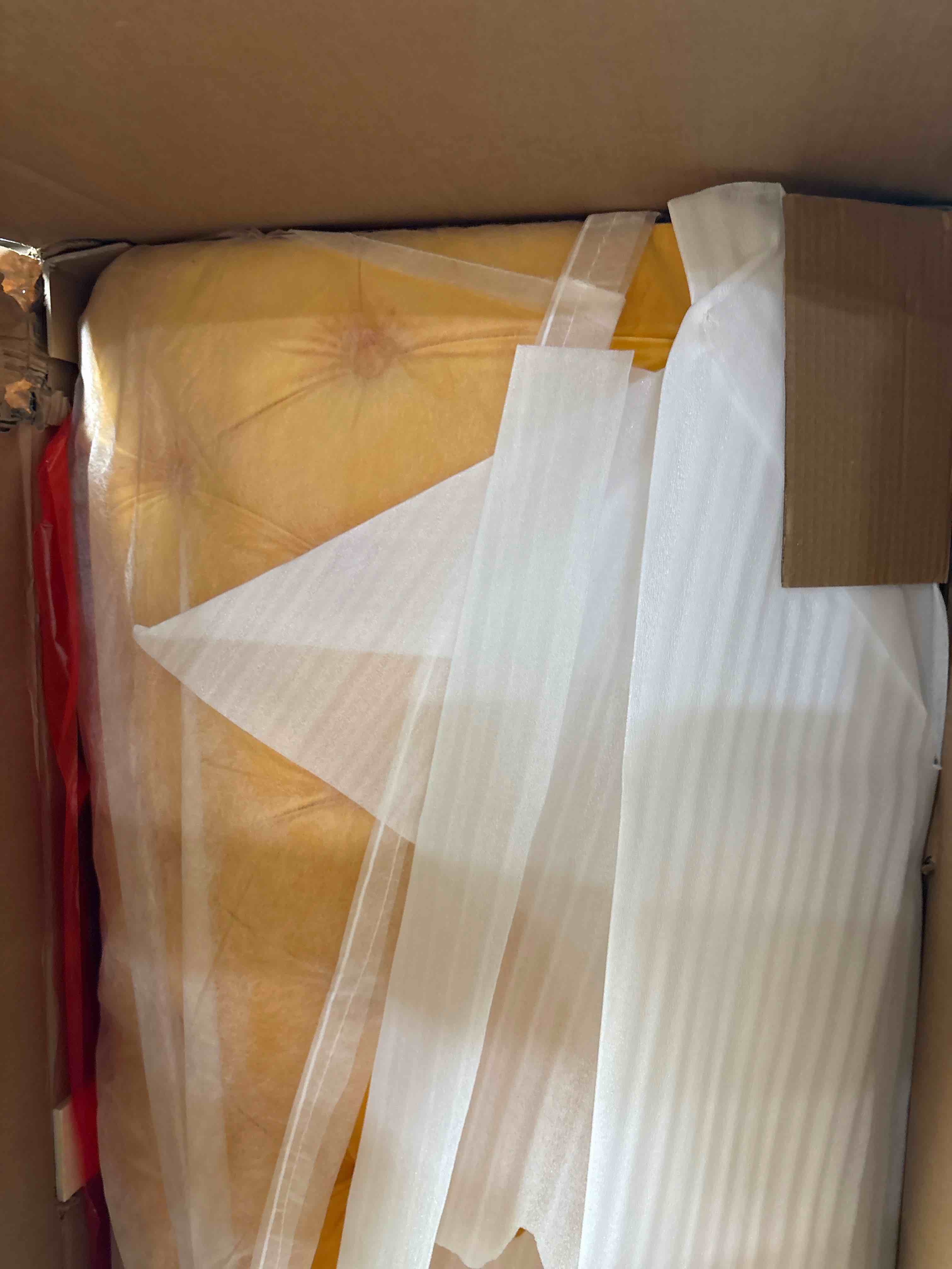 Condition photo showing Good Condition for Velvet Living Room Couch, BOX E ONLY*