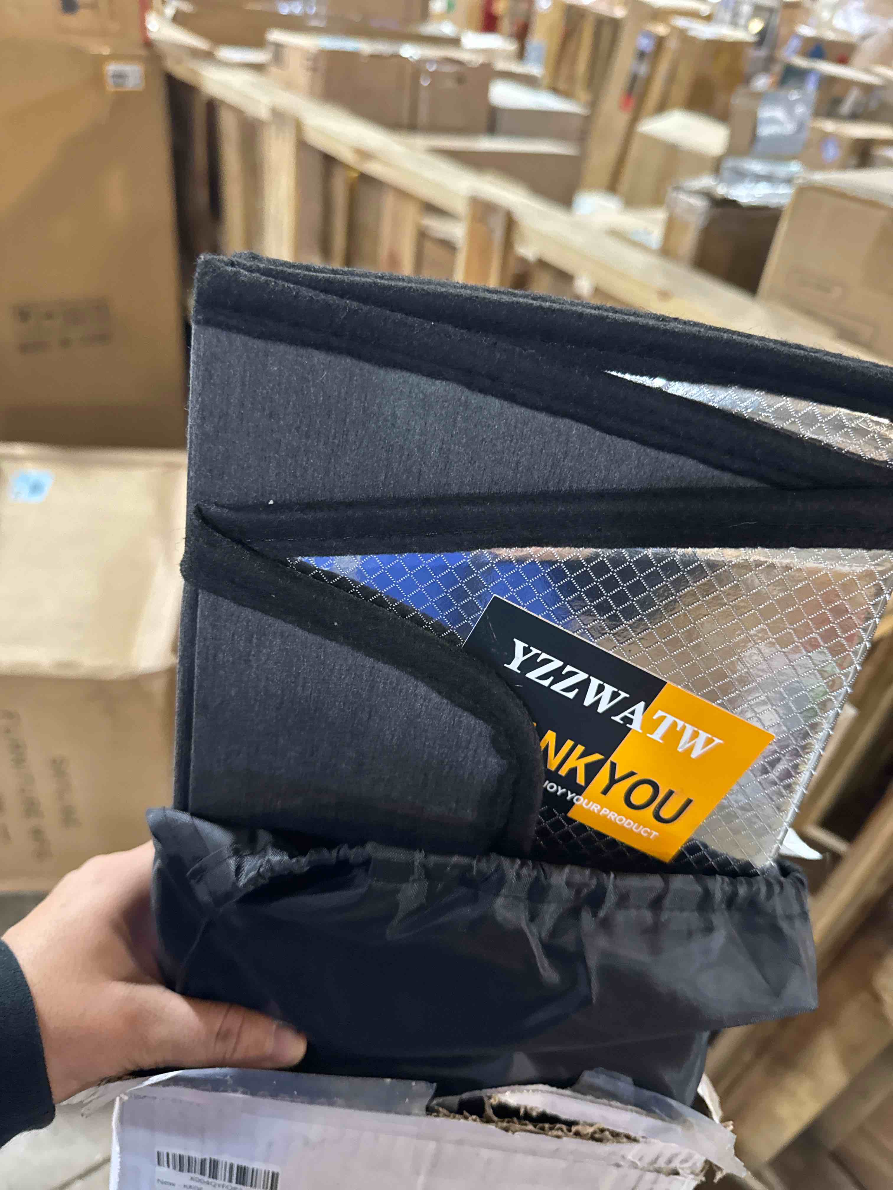 Condition photo showing New/Like New for Windshield Sunshade for Tesla Model 3 2018-2025, Model Y 2020-2025 Front Window Shade - AstraGuard Silver(AstraGuard) Model 3/Model Y