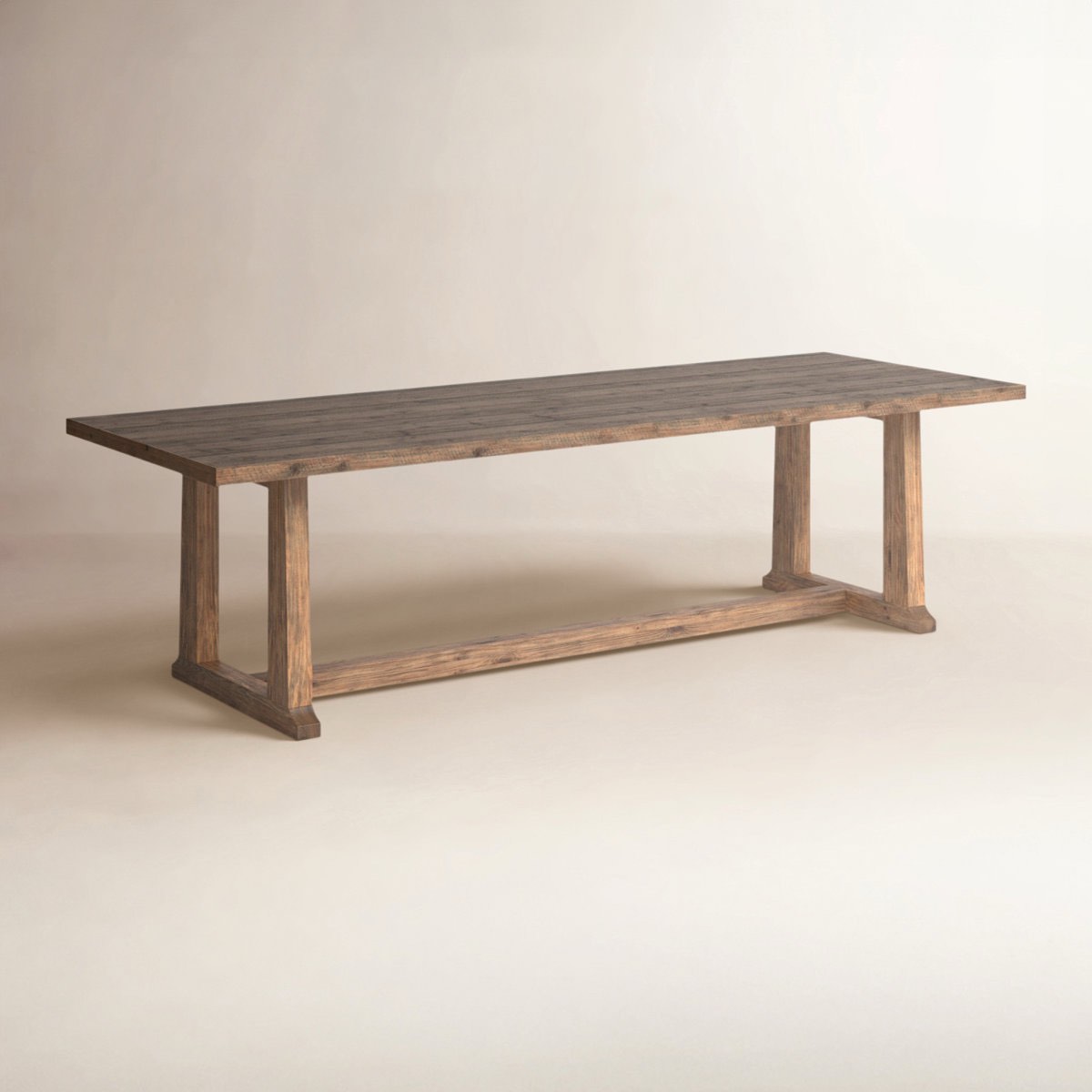 Condition photo showing New/Like New for Daila Pine Solid Wood Dining Table 110" Long