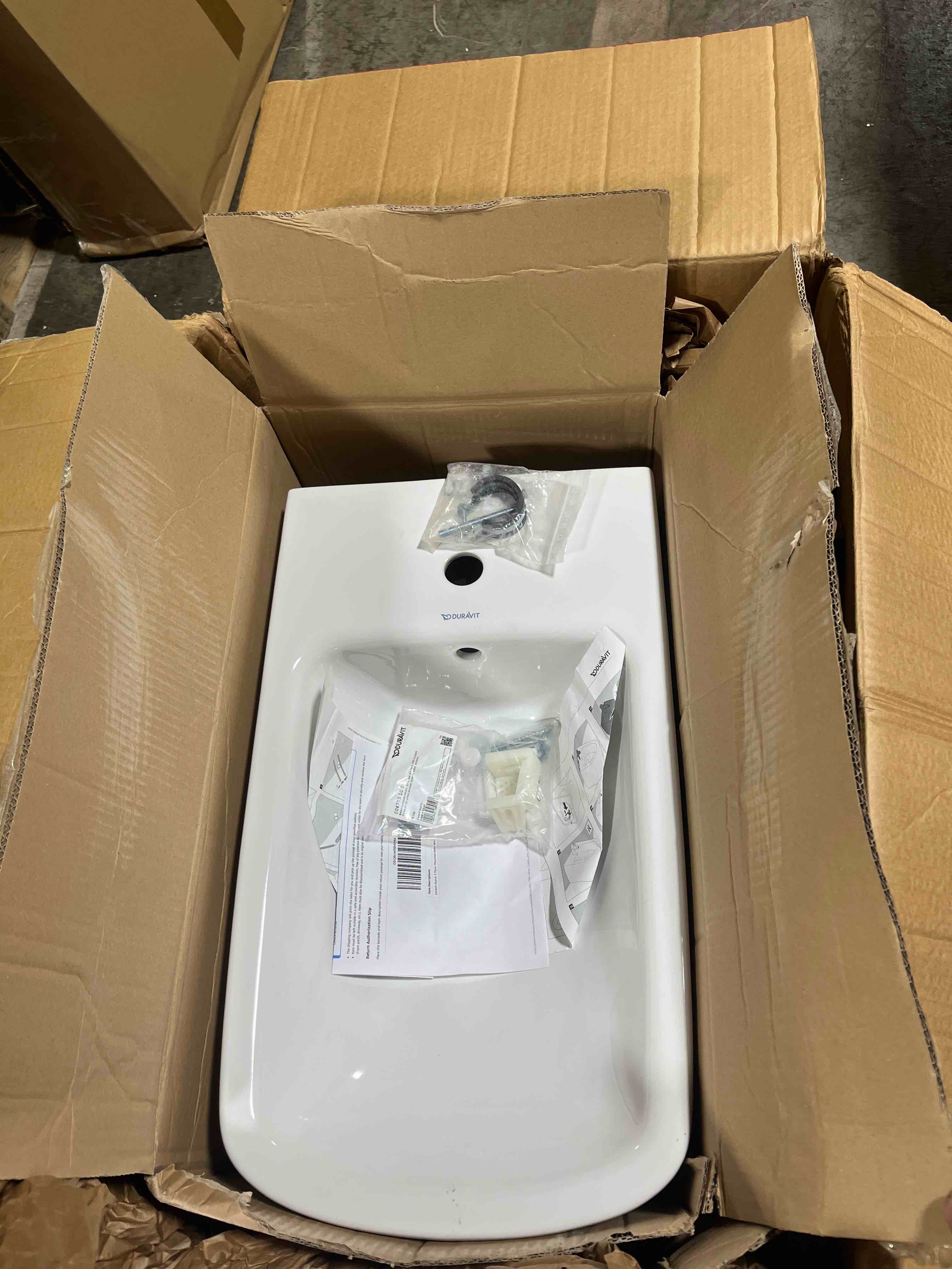 Condition photo showing Good Condition for Duravit Starck 3 Floor-Mounted Bidet White