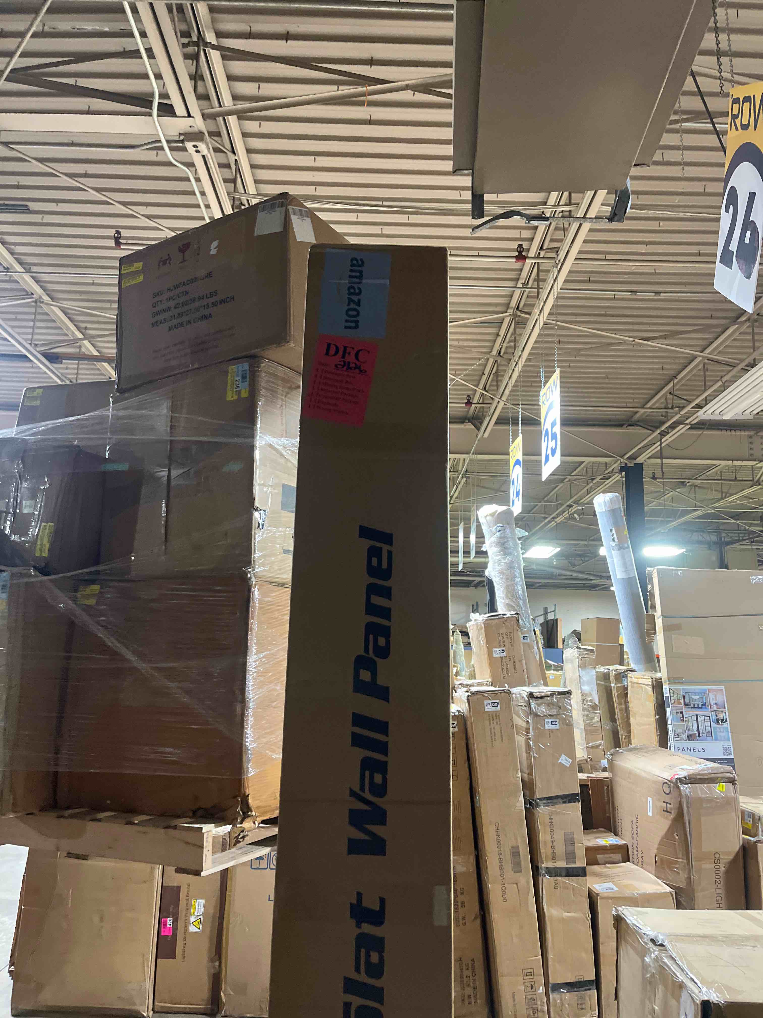 Condition photo showing New/Like New for Art3d 4-Piece Wood Slat Acoustic Panels for Stylish Decor and Noise Reduction, 3D Textured Panel for Ceiling and Wall, Oak 4Pcs - 94.5 * 7.9 inch Oak 4