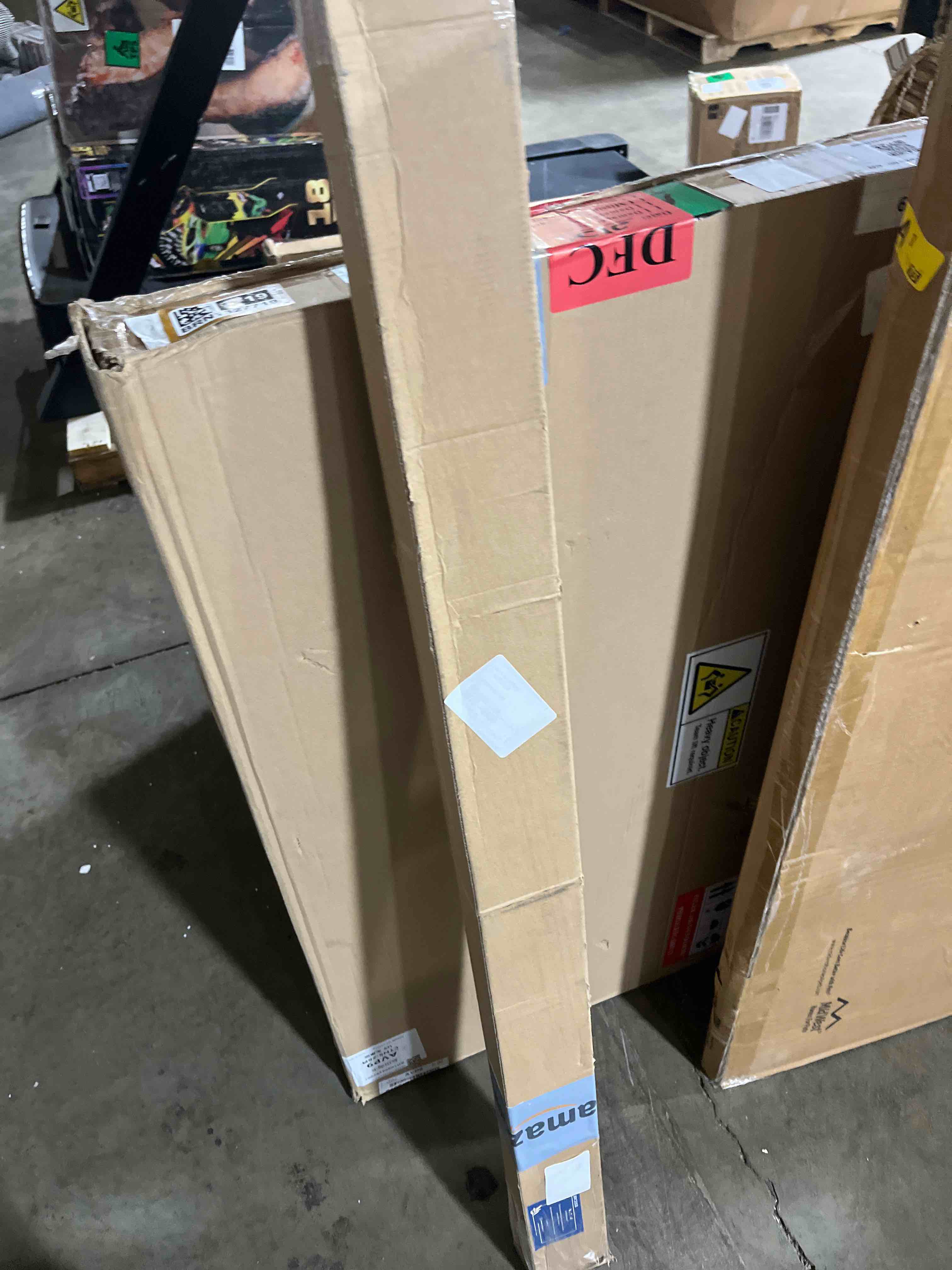 Condition photo showing New/Like New for Joydeco No Tools No Drill Window Blinds for Indoor Windows, Blackout Shades Cellular Shades Cordless, No Drill Blinds for Windows, Window Shades for Home, Bedrooms, Doors (White, 57" W x 64" H) White - No Drill Design 57"W x 64"H