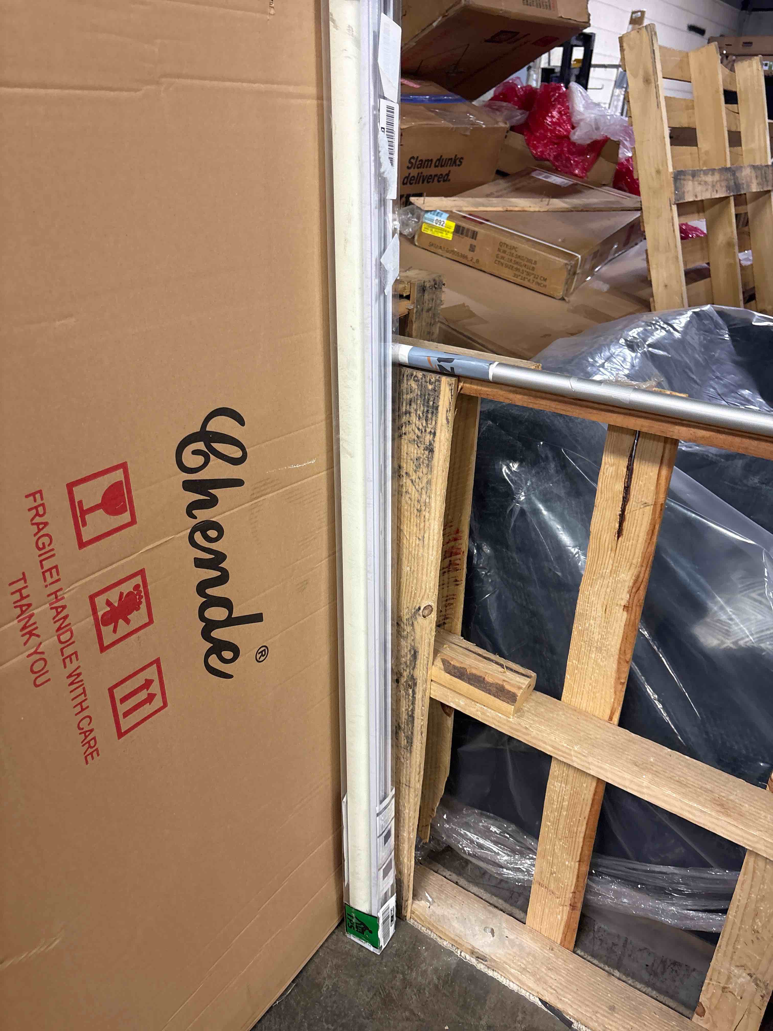 Condition photo showing Good Condition for AOSKY Cordless Roller Shades Blackout Blinds for Windows Room Darkening Rolled Up Shades with Spring System, UV Protection Window Shades Door Blinds for Home and Office (60" W x 72" H, Ivory White) 60"W x 72"H Ivory