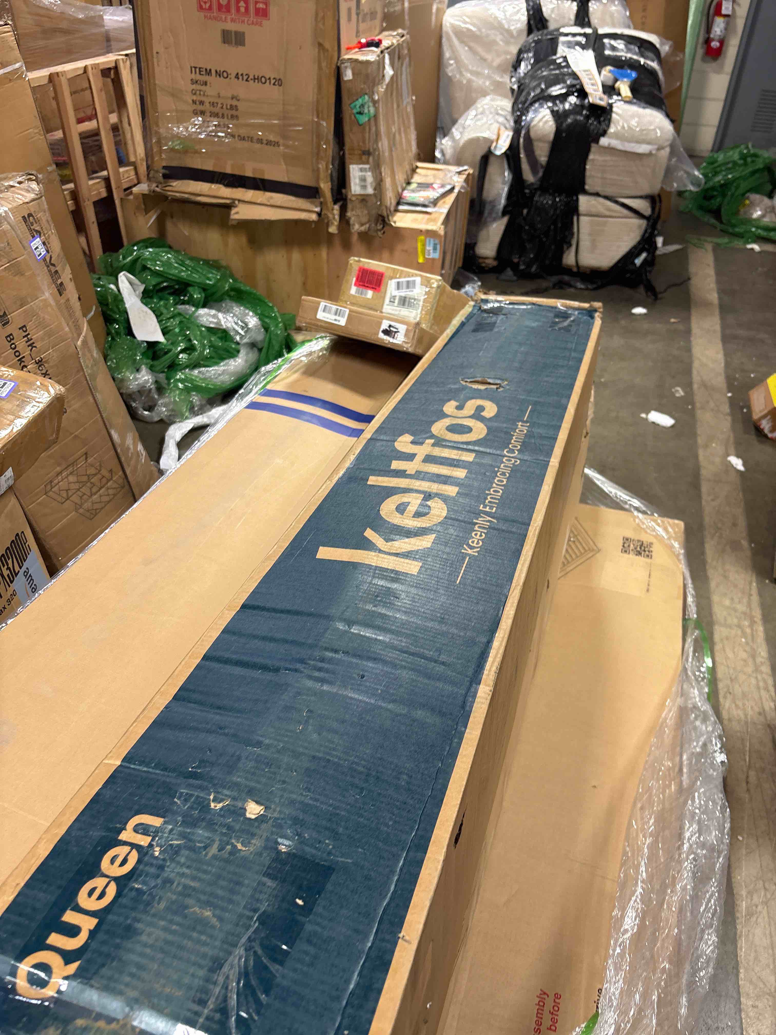 Condition photo showing New/Like New for Queen Mattress in a Box 12 Inch, Back Pain Relieving, Latex Hybrid Mattress Queen Size with Pocket Coils, Motion Isolation & Dynamic Pressure Relief & Luxurious Comfort, Medium Firm Responsive Support