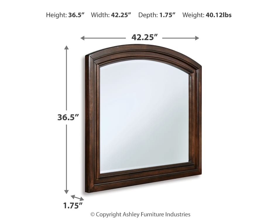Condition photo showing New/Like New for Porter Mirror by Ashley Furniture
