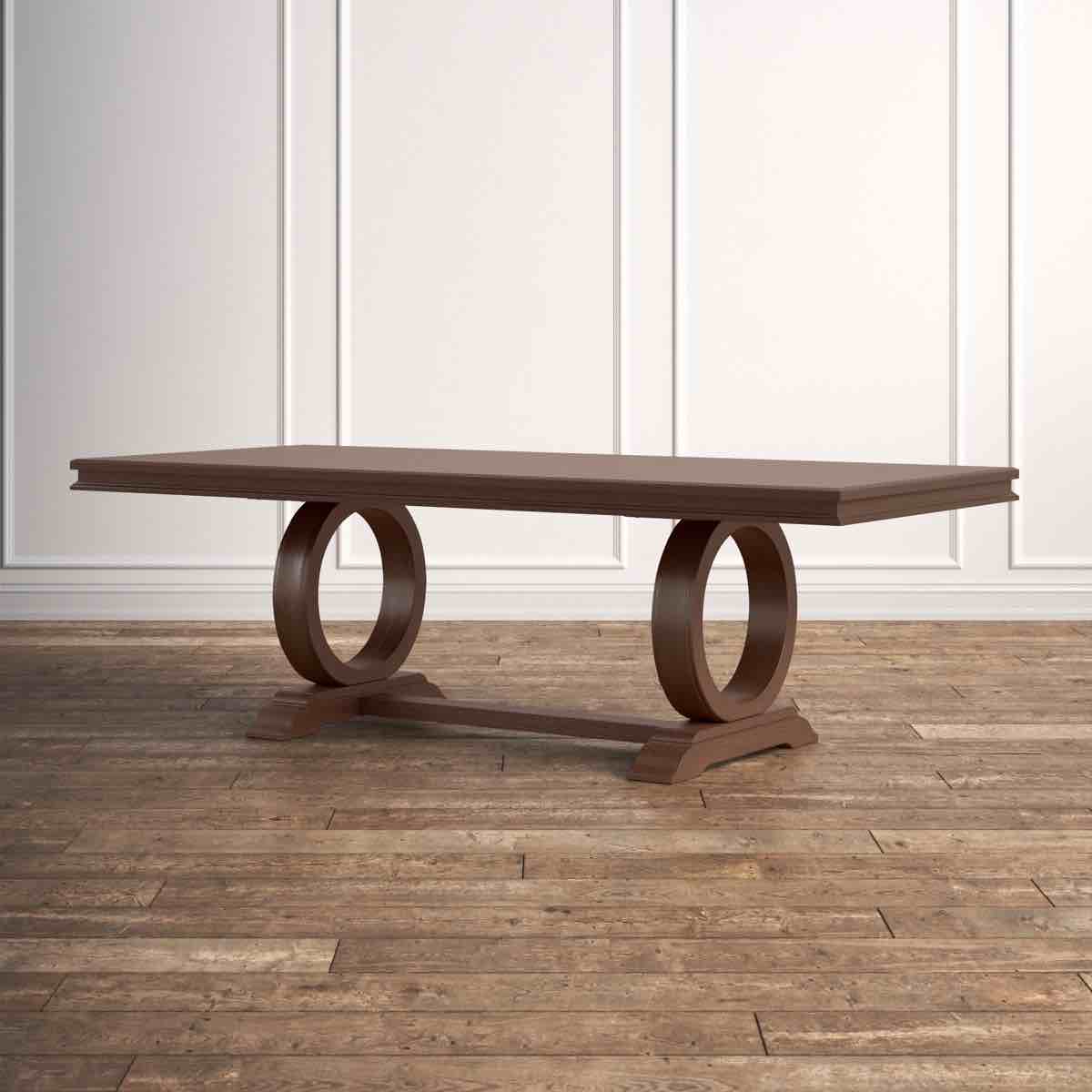 Condition photo showing Good Condition for Lydon Extendable Cherry Dining Table By Laurel Foundry Modern Farmhouse® (table base only)