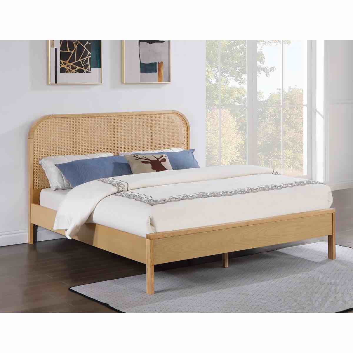 Kail Solid Wood Platform Queen Bed By Beachcrest Home™ (side rails only)