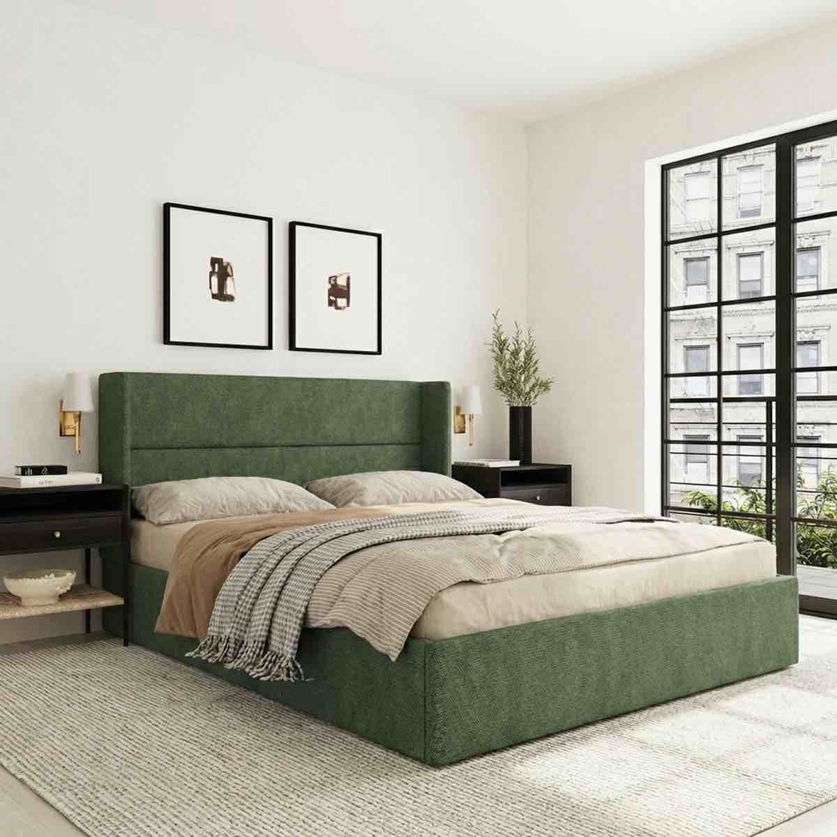 Gaillarde Hydraulic Lift Up Storage Upholstered Platform Bed By Latitude Run®