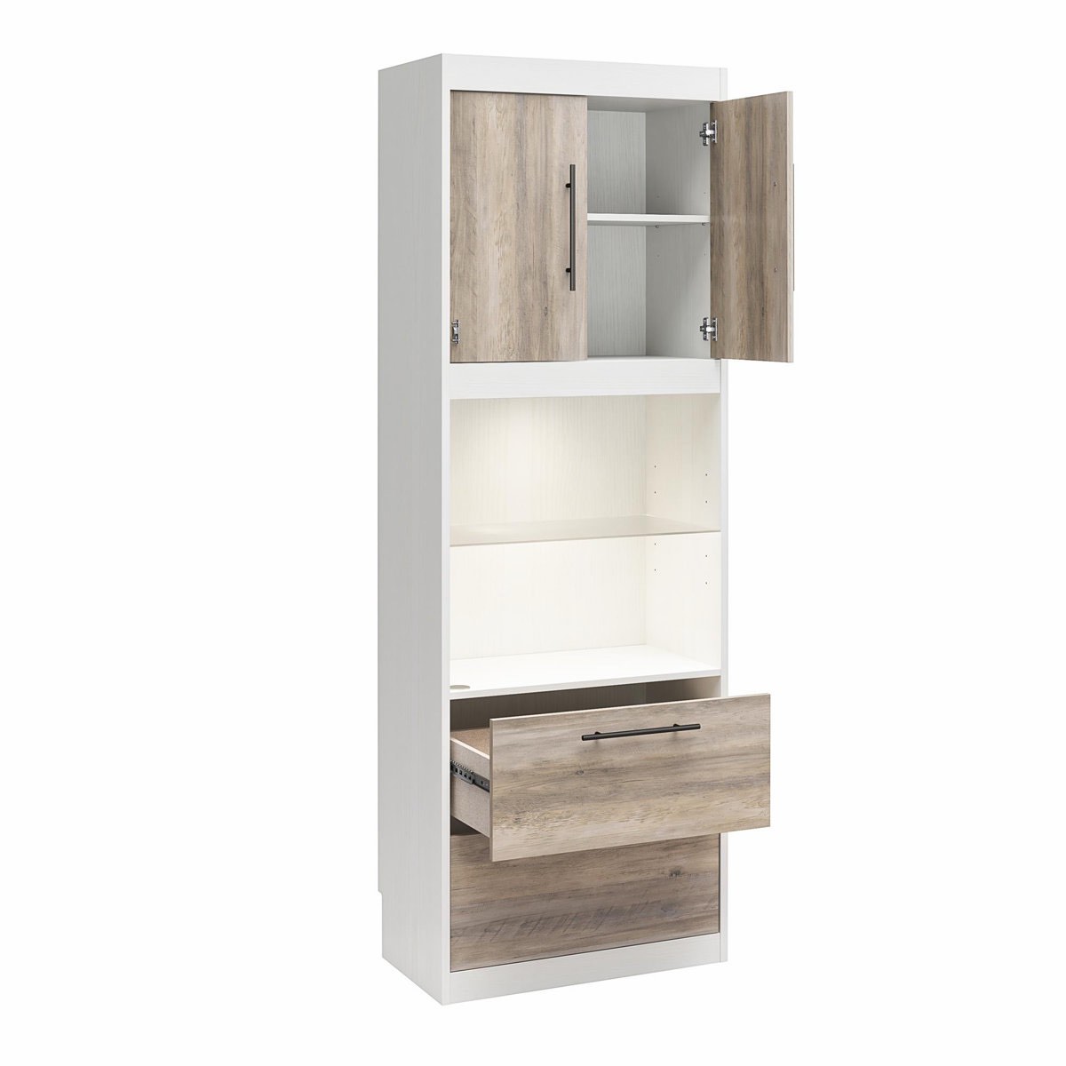 Condition photo showing Good Condition for armoire by wade logan, incomplete missing boxes 1 and 2