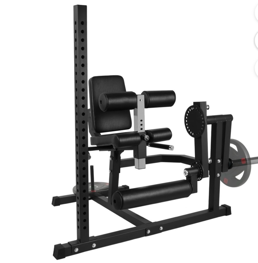 Signature Fitness Seated Leg Extension Machine, Black Iron Construction, Lower Body Strength Training Equipment for Home Gym