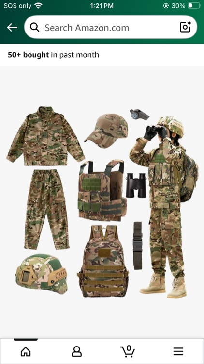 Klocerg Army Costume Boy Soldier Full Set Role Playing Special Forces Children's Costume Military Personnel
