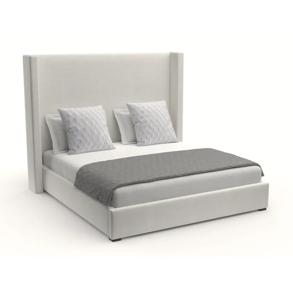 AYLET PLAIN UPHOLSTERED BED king