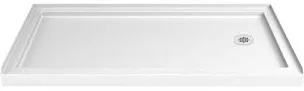 SlimLine 30" X 60" Shower Base with Single Threshold and Right-Side Drain