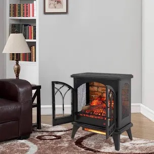 Mapril Rectangle Stainless Steel Smokeless Fire Pit Table