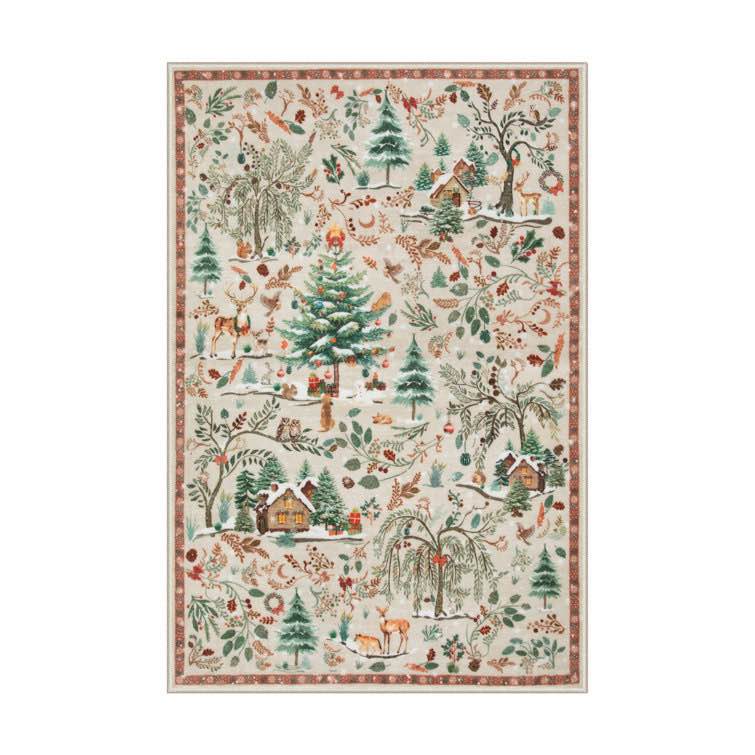 6X9 Olimpio Floral Indoor Rug