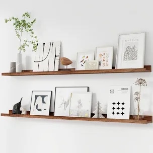 Darlicia 2 Piece Picture Ledge Wall Mounted Shelf