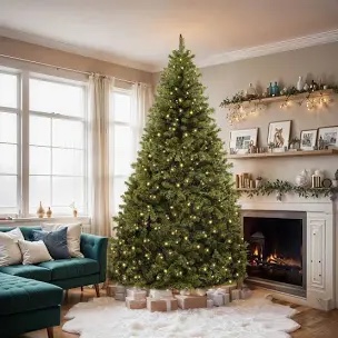 Realistic Christmas Tree with Tips 7.5ft