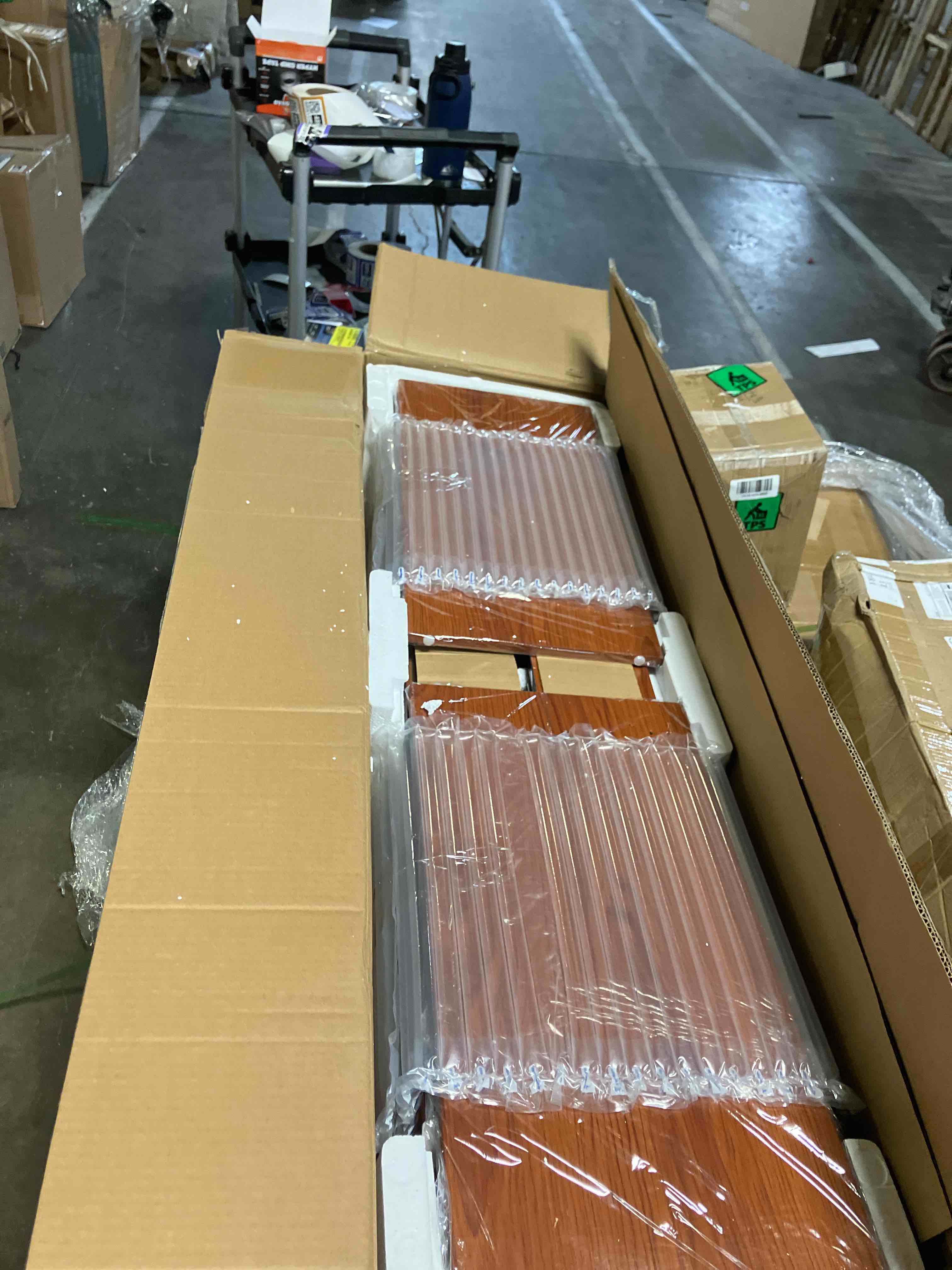 Condition photo showing New/Like New for 88 Key Digital Piano Keyboard for Beginners, Fully Weighted Wooden Electric Piano with Triple Pedal, Headphone, Supports MIDI Connecting, French Dream Sound Source (Brown)