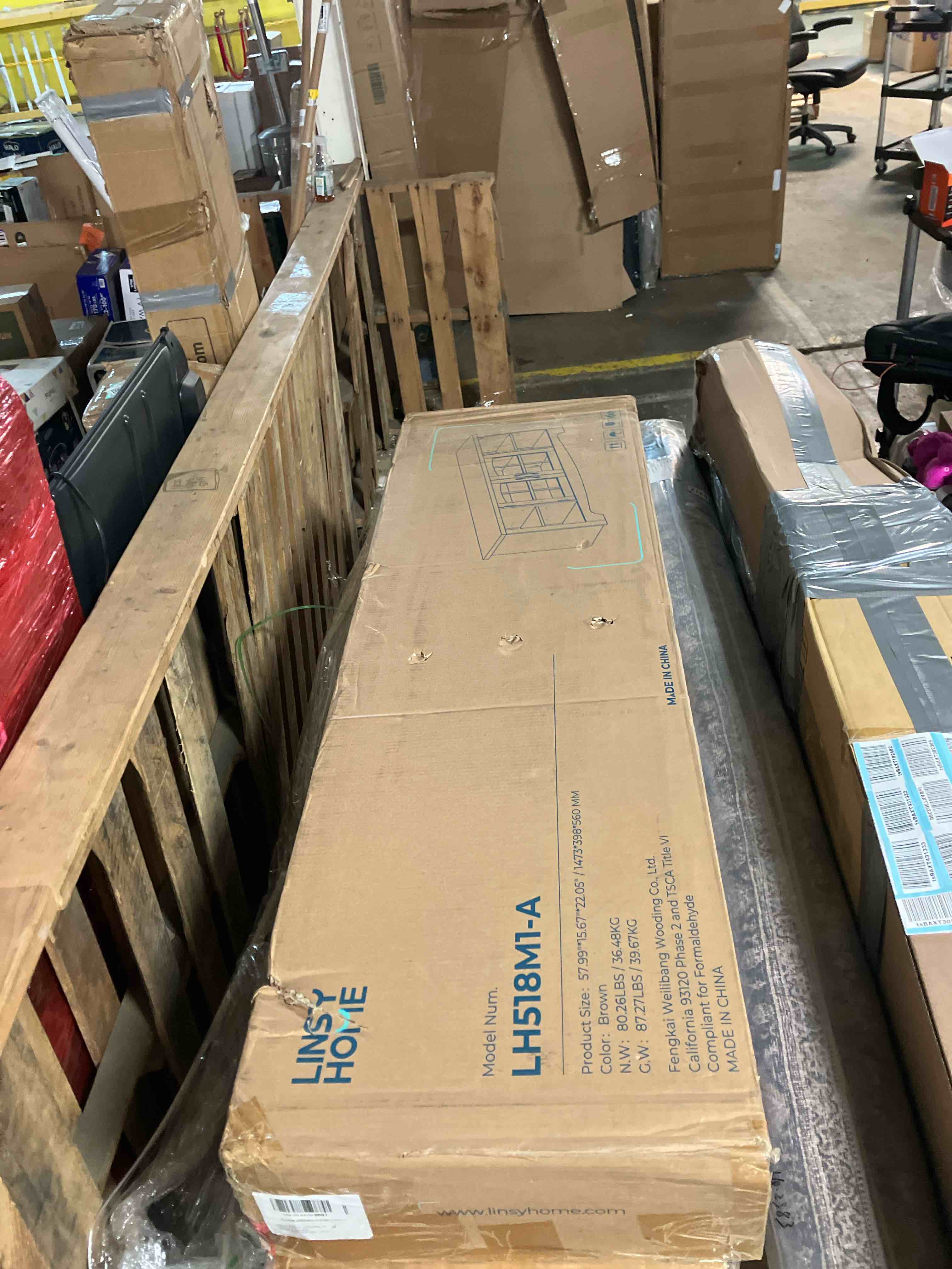 Condition photo showing New/Like New for Sullivan TV Stand