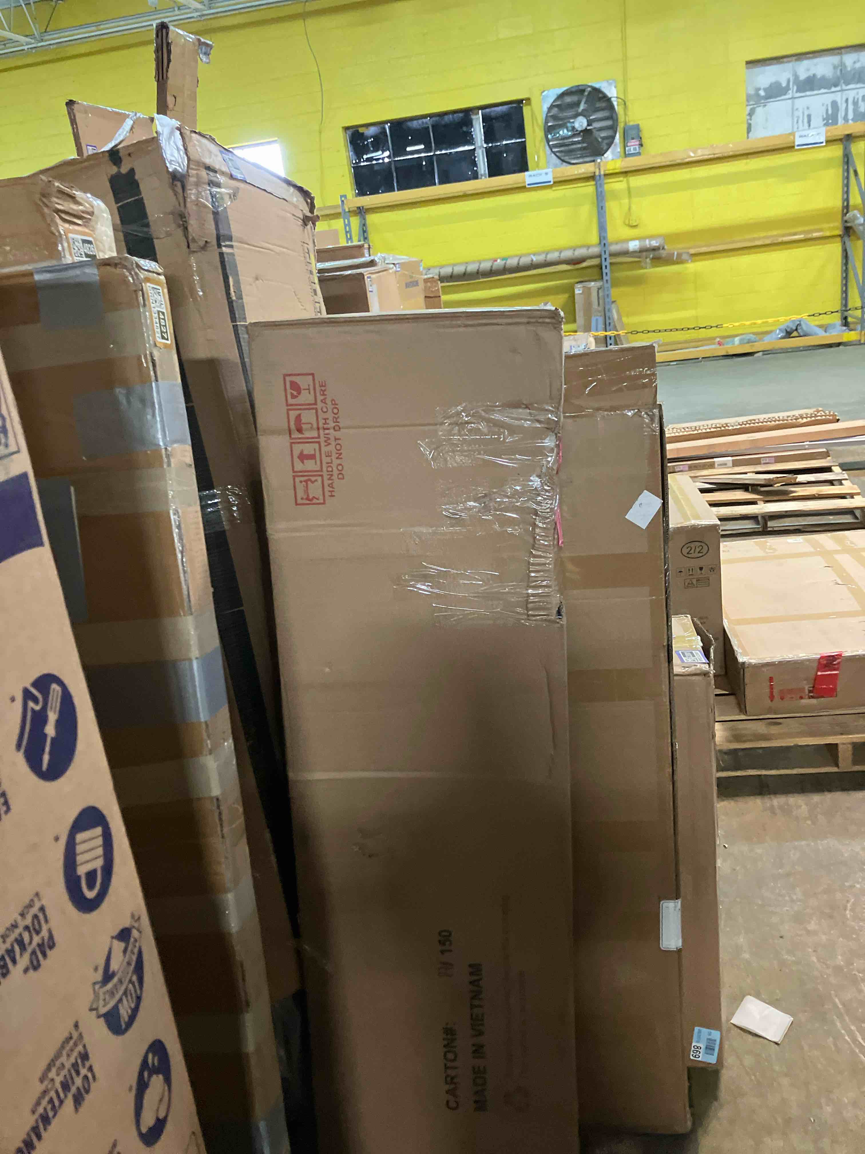 Condition photo showing New/Like New for IC International Concepts, Extended Length Shaker Console Table, 60"W x 16"D x 30"H, Real/Solid Parawood, Kitchen/Dining, 50 Lbs. Wt. Capacity, 60"W, DIY, Paint/Stain In Any Color, Unfinished 60" W Table