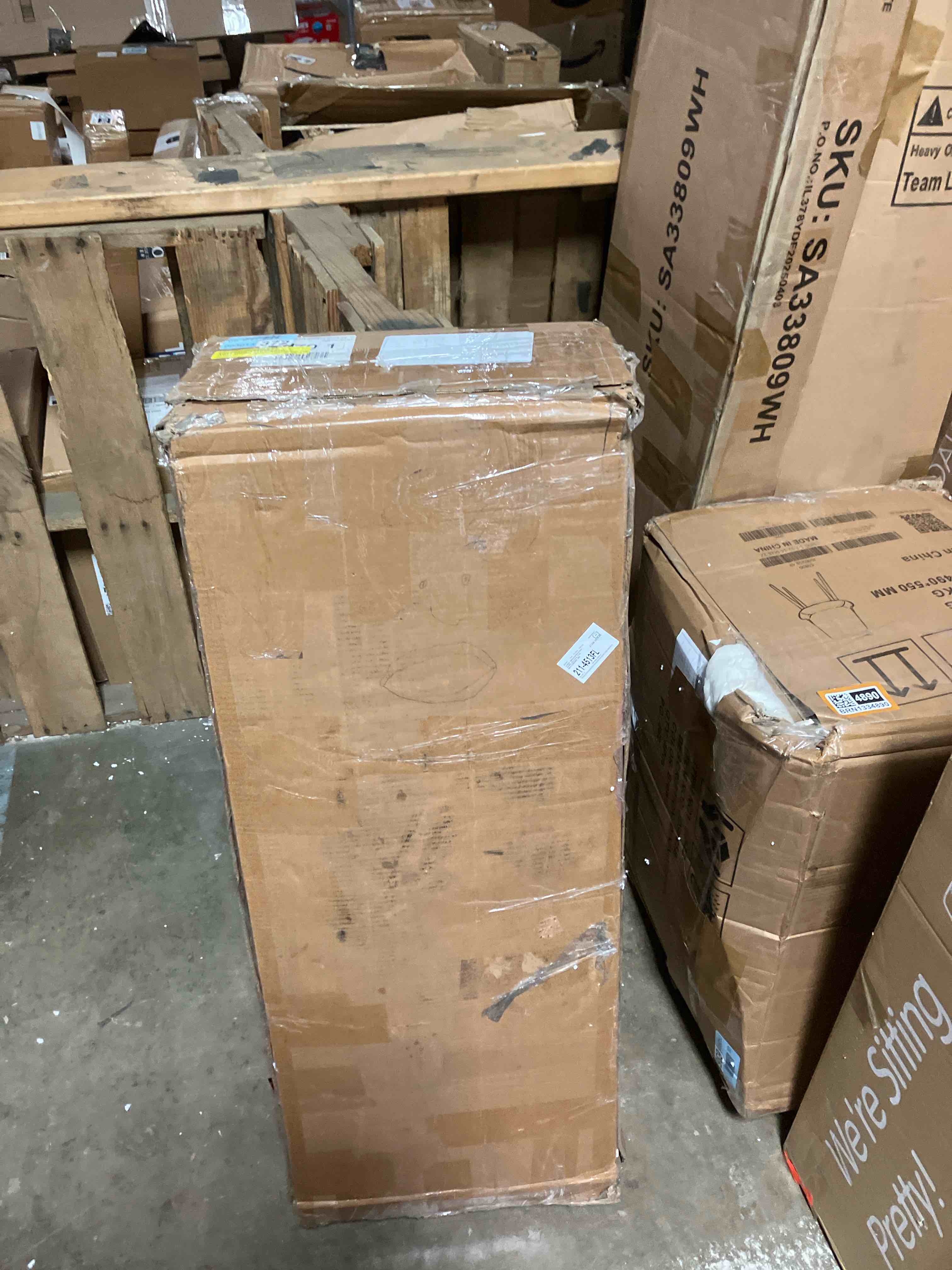 Condition photo showing New/Like New for Keyluv Full Upholstered LED Bed Frame with Storage Drawer, Leather Princess Platform Bed with Adjustable Crystal Button Tufted Crown Headboard, Solid Wooden Slats Support, No Box Spring Needed, Pink