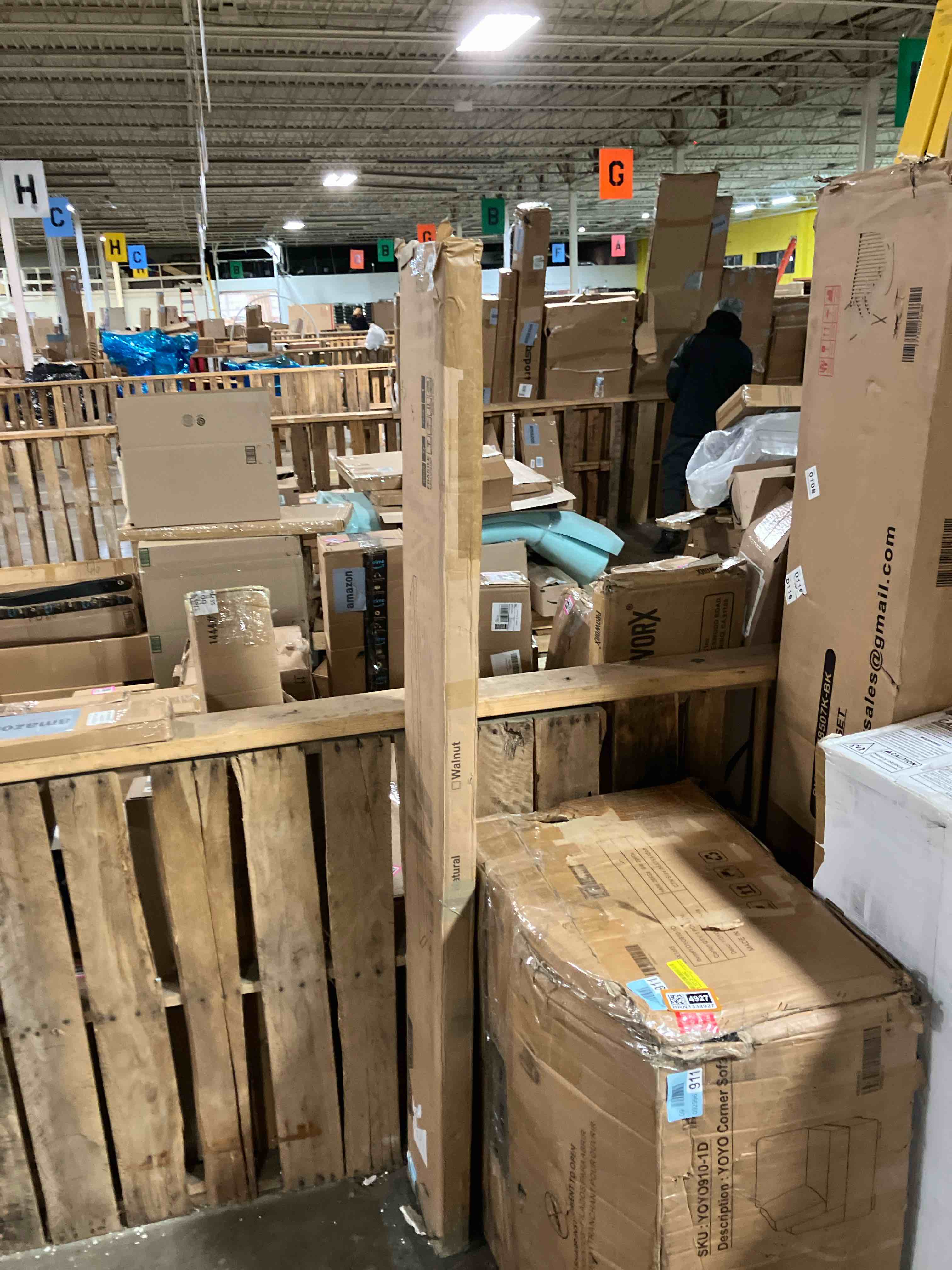 Condition photo showing New/Like New for 72 inch floating shelf, natural color