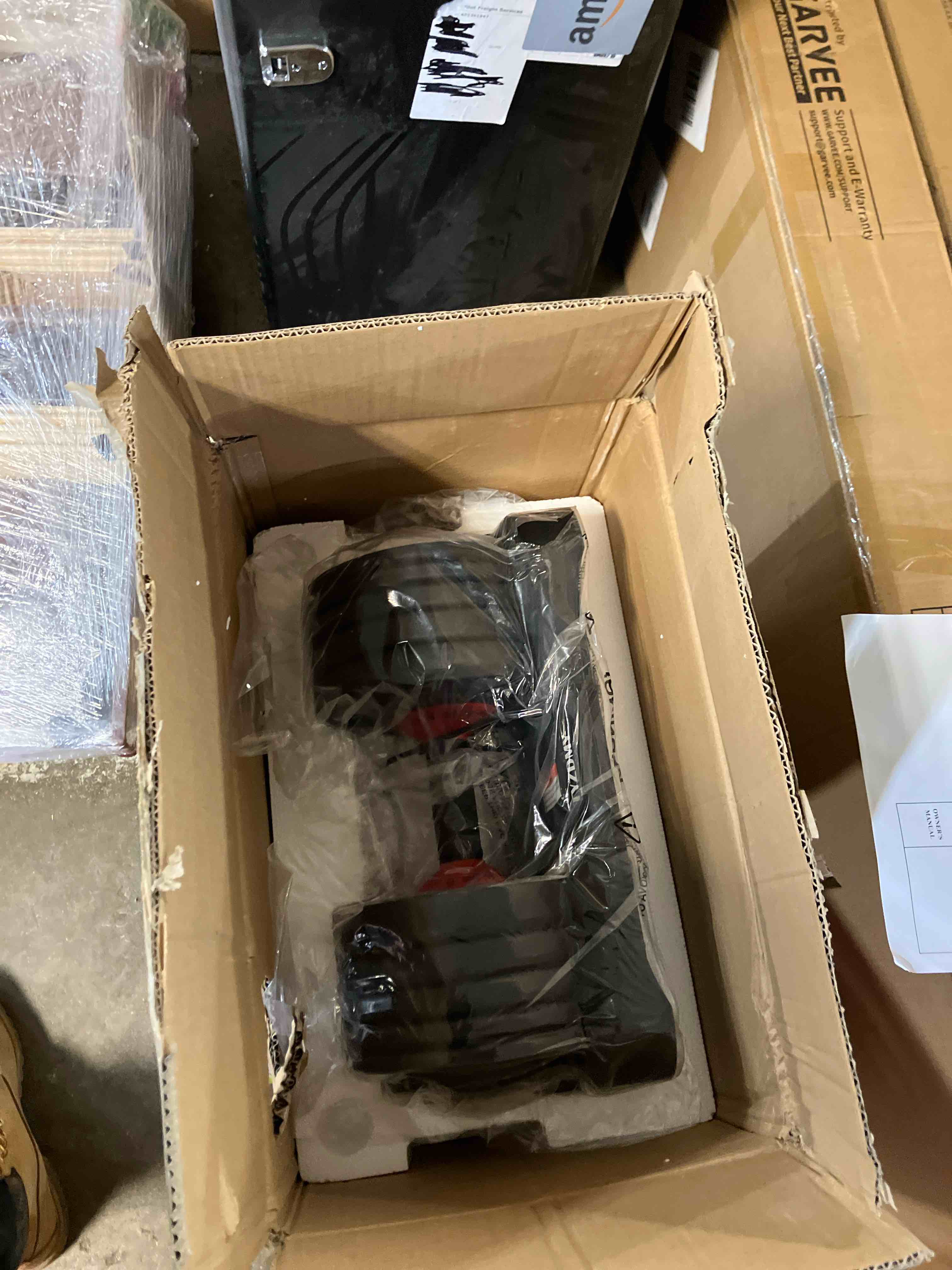 Condition photo showing New/Like New for Yaheetech Adjustable Dumbbell Set 28/40/52.5/90LBS Adjustable Dumbbells Fast Adjust Dumbbell Weight Set with Anti-Slip Handle and Tray for Men/Women Home Gym Strength Training Equipment Single/Pair Adjustable-Single-90LB