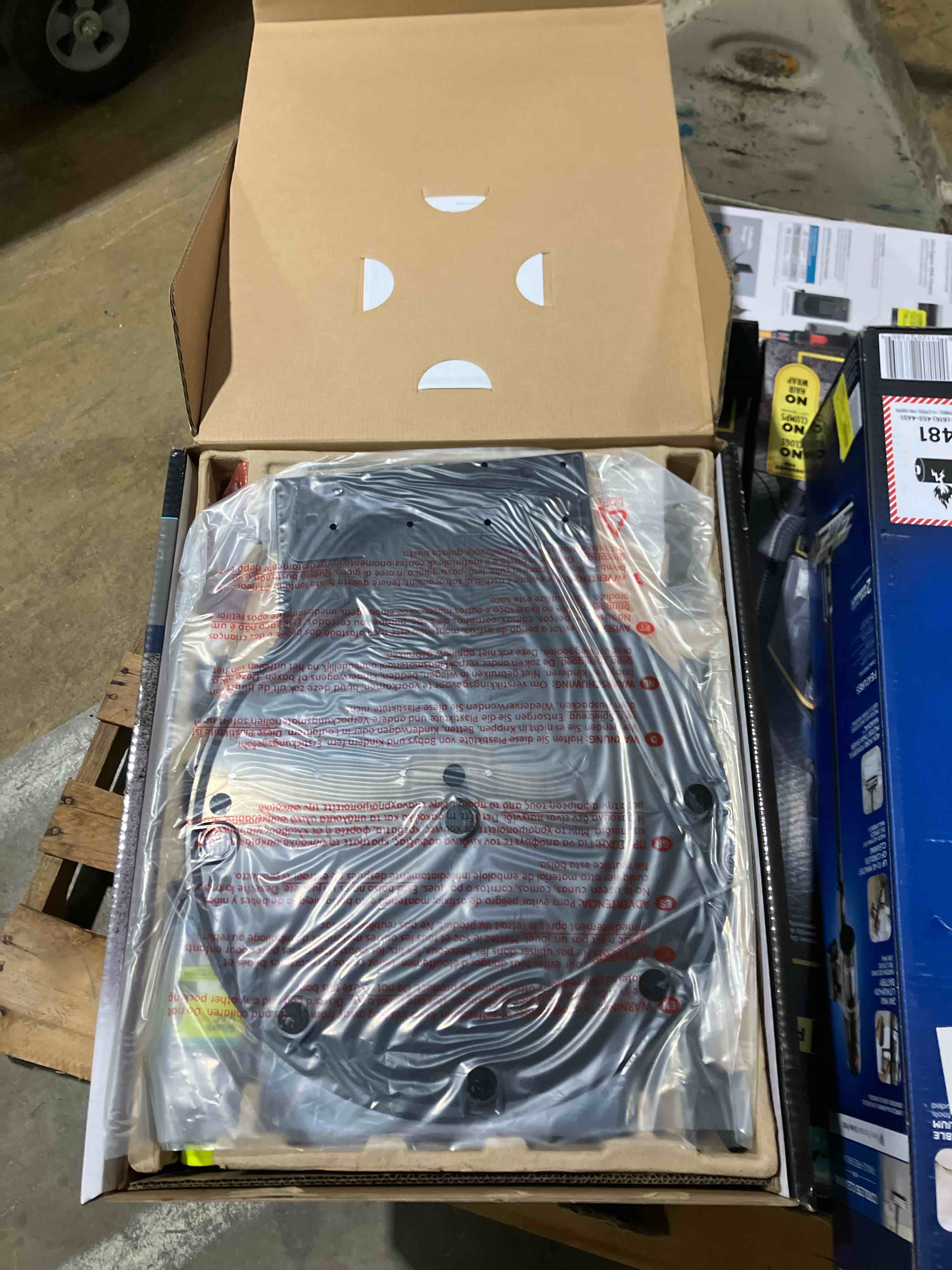 Condition photo showing New/Like New for Shark RV2002WD AI Robot Vacuum & Mop with LiDAR Navigation, with Home Mapping, Perfect for Pets, WiFi, Compatible with Alexa, Black (Renewed)