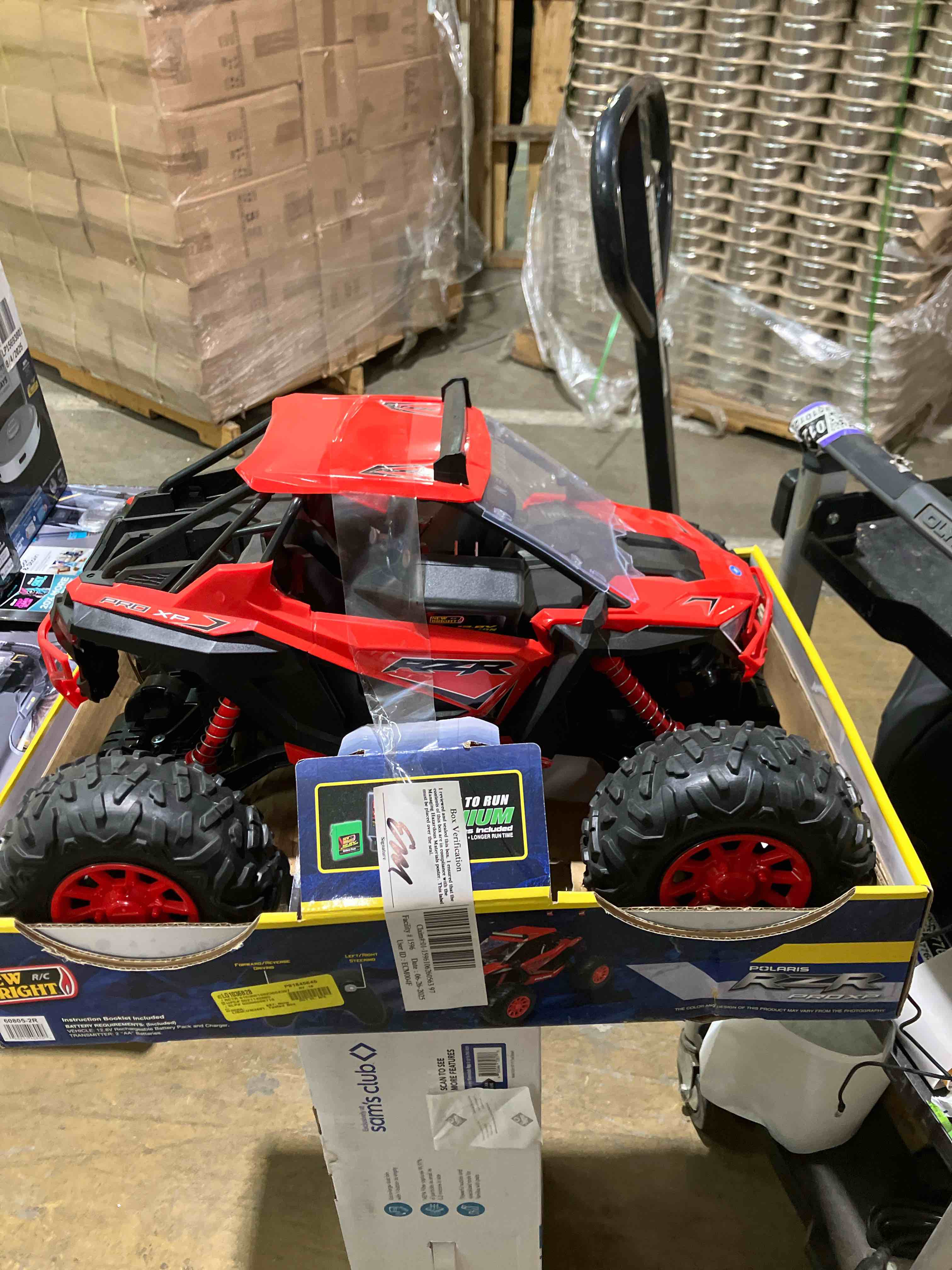 Condition photo showing Good Condition for New Bright (1:5) RZR XP Pro Battery Radio Control Polaris ATV  60805-2R (does not come with battery)