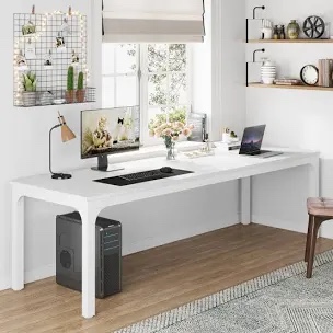 Alyzia 78.8" W Rectangle Computer Desk