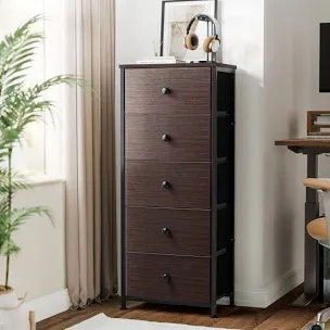 ojaswi 5-drawer dresser, chest of drawers, bedroom dresser