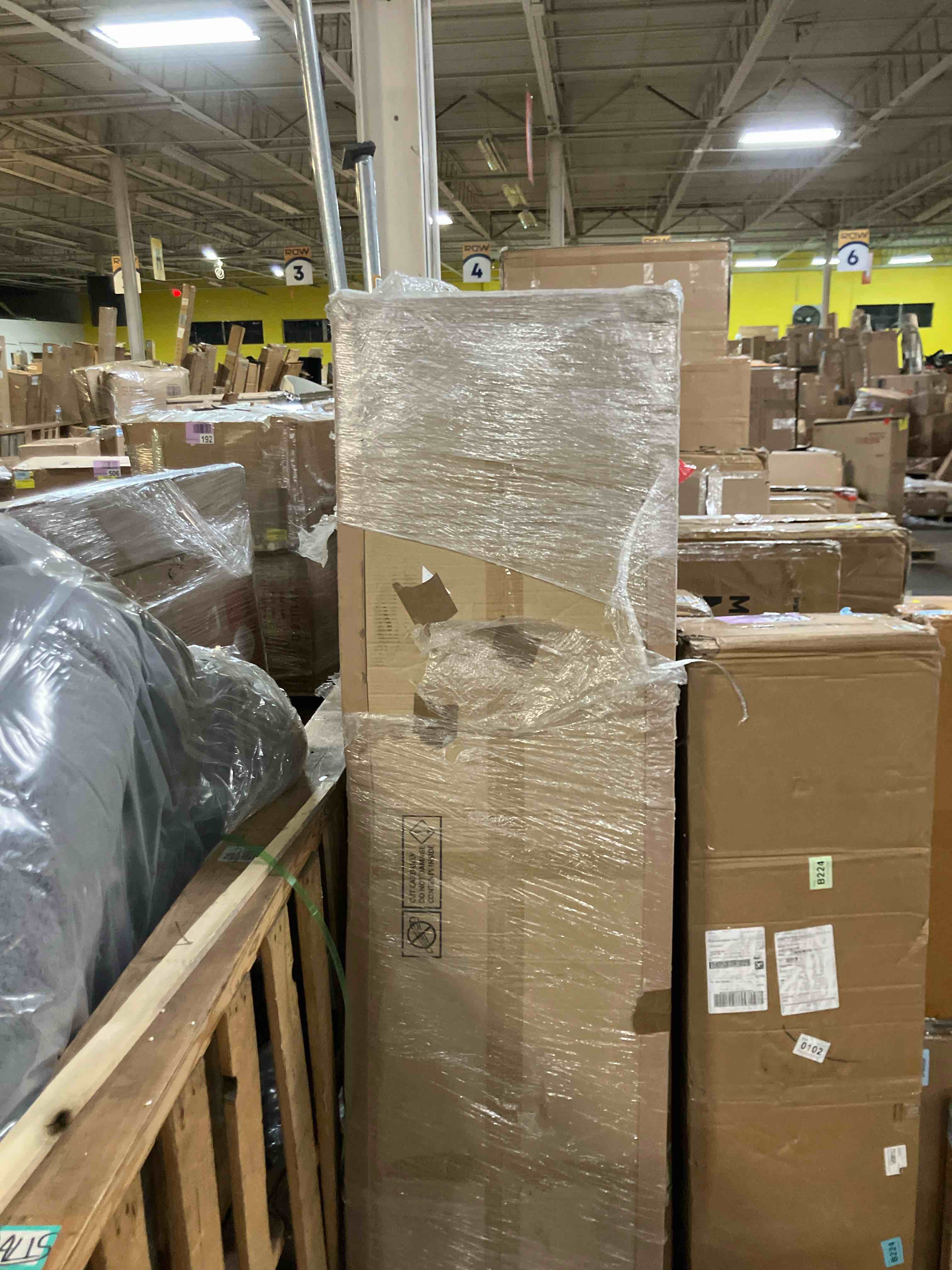 Condition photo showing Good Condition for Apollonios Solum 47"Wide Armoire Wardrobe Closet For Hanging With 2 Drawers & Shelves (Box 1/2 missing box 2/2)