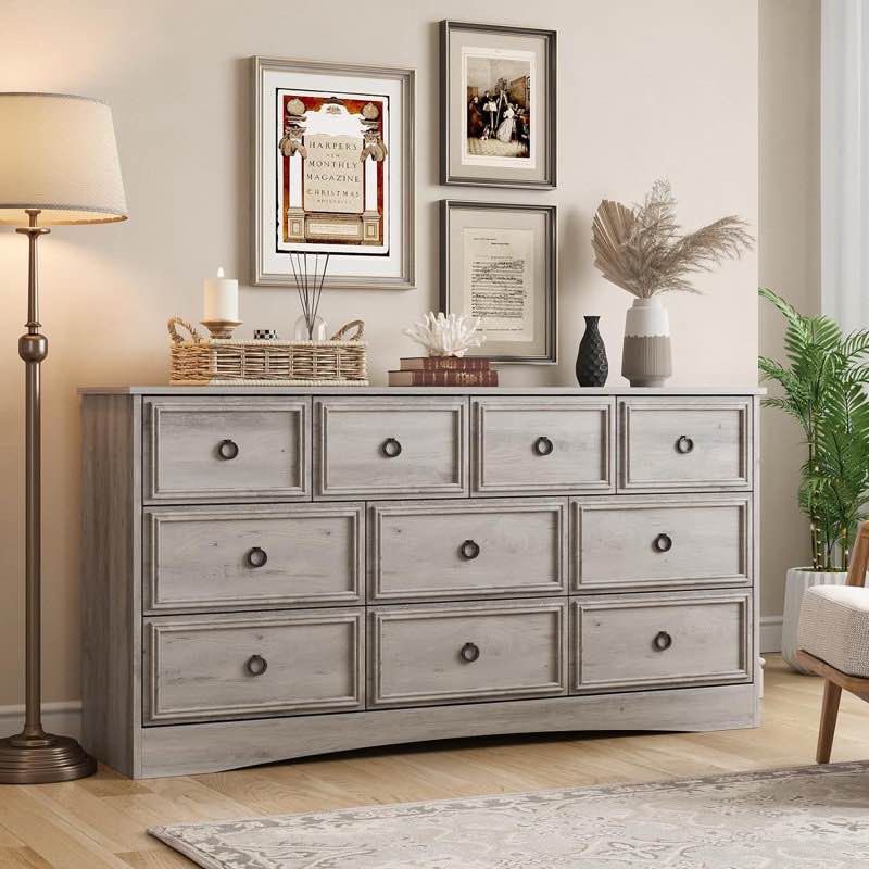 breakwater bay 10 drawer dresser tv stand , chest of drawers for bedroom,dresser for living room