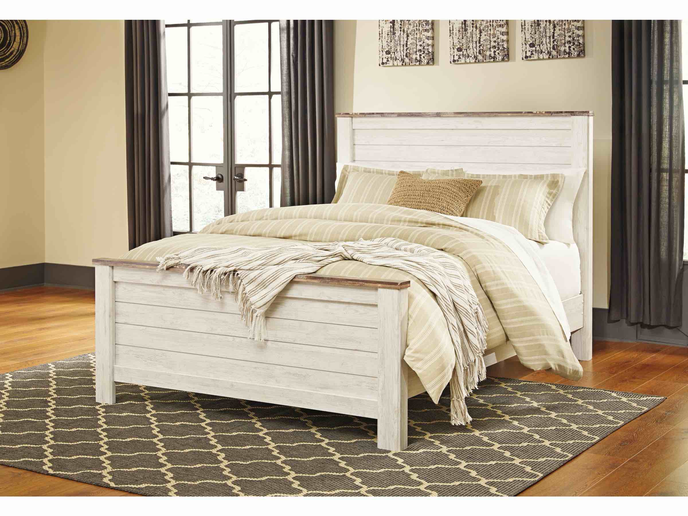 Eco Flex Furniture panel queen size platform bed ( Box 1/2 )