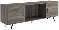 80 inch gray TV stand (Missing Hardware)