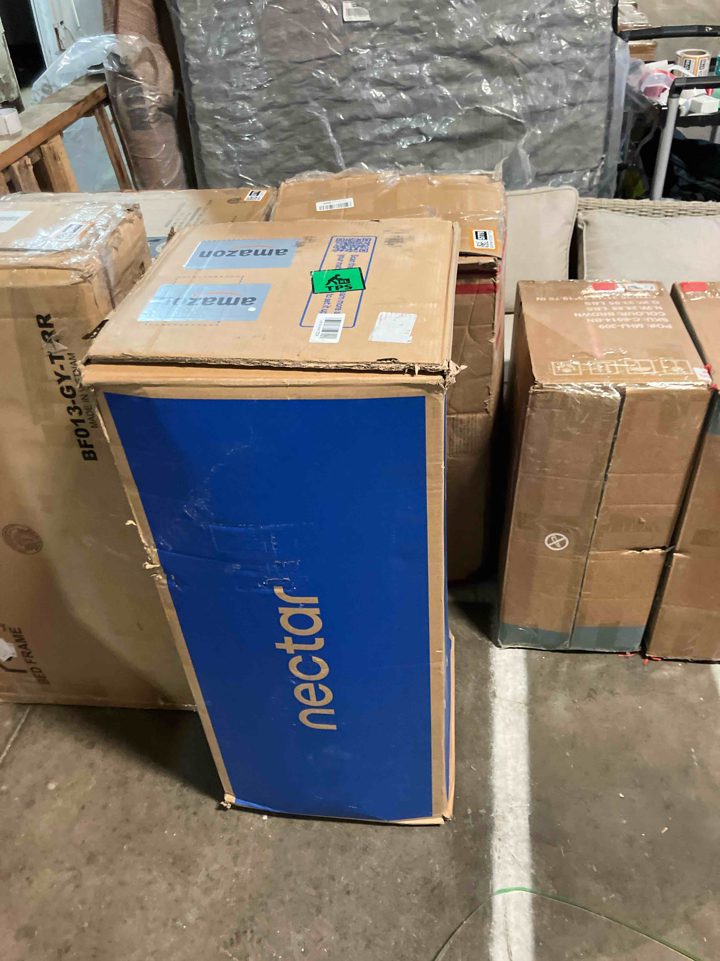 Condition photo showing New/Like New for Nectar Premier Copper Hybrid King Mattress 14 Inch - Medium Firm Memory Foam - Steel Springs - Dual Action Cooling Technology - 365-Night Trial - Forever Warranty White