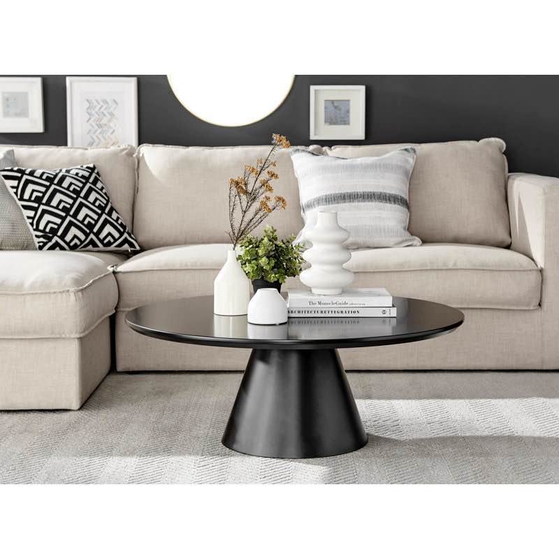 Palm Luxury Pedestal Round Coffee Table (Table base only)