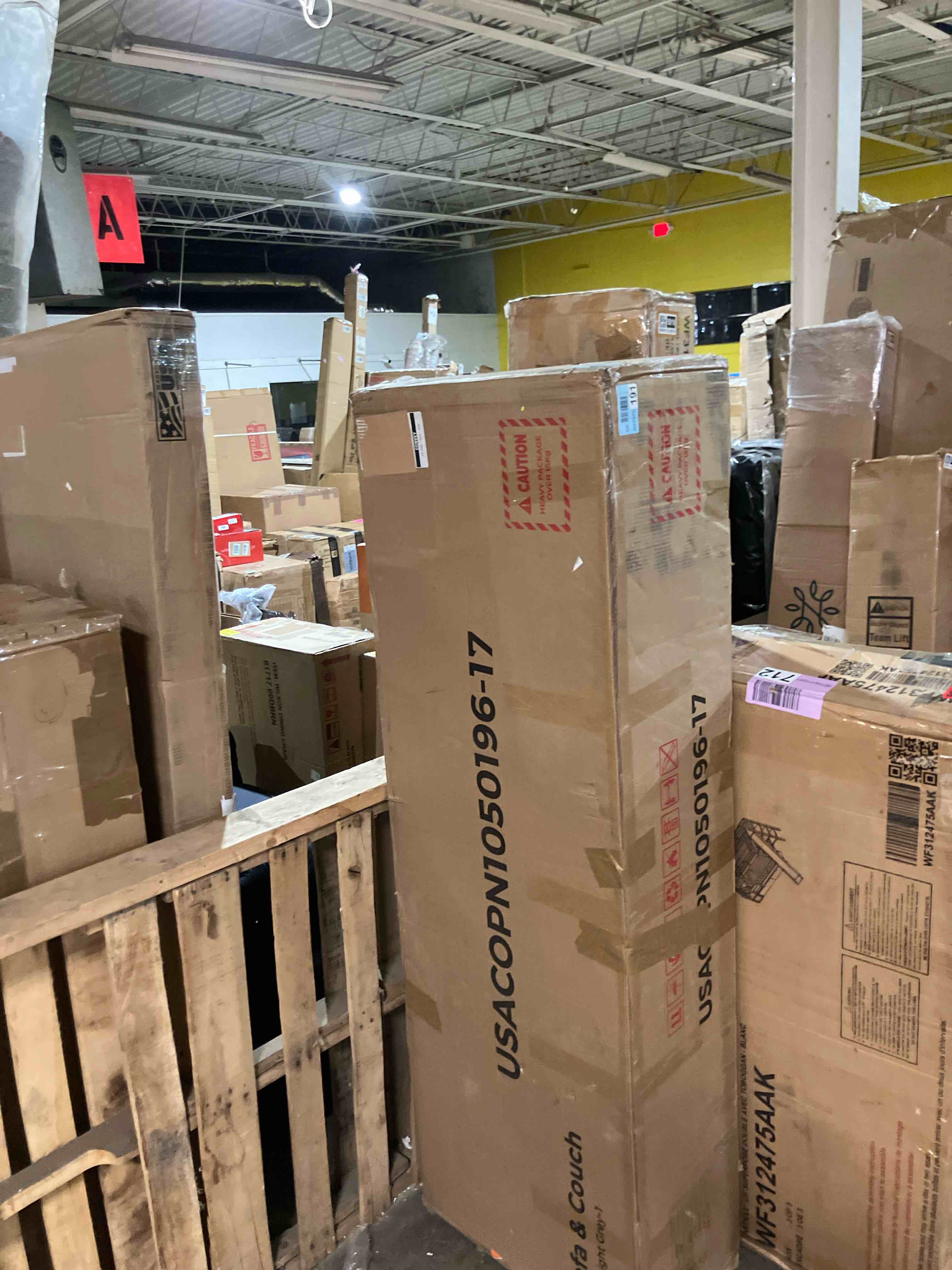 Condition photo showing New/Like New for Brooklington Upholstered Sofa