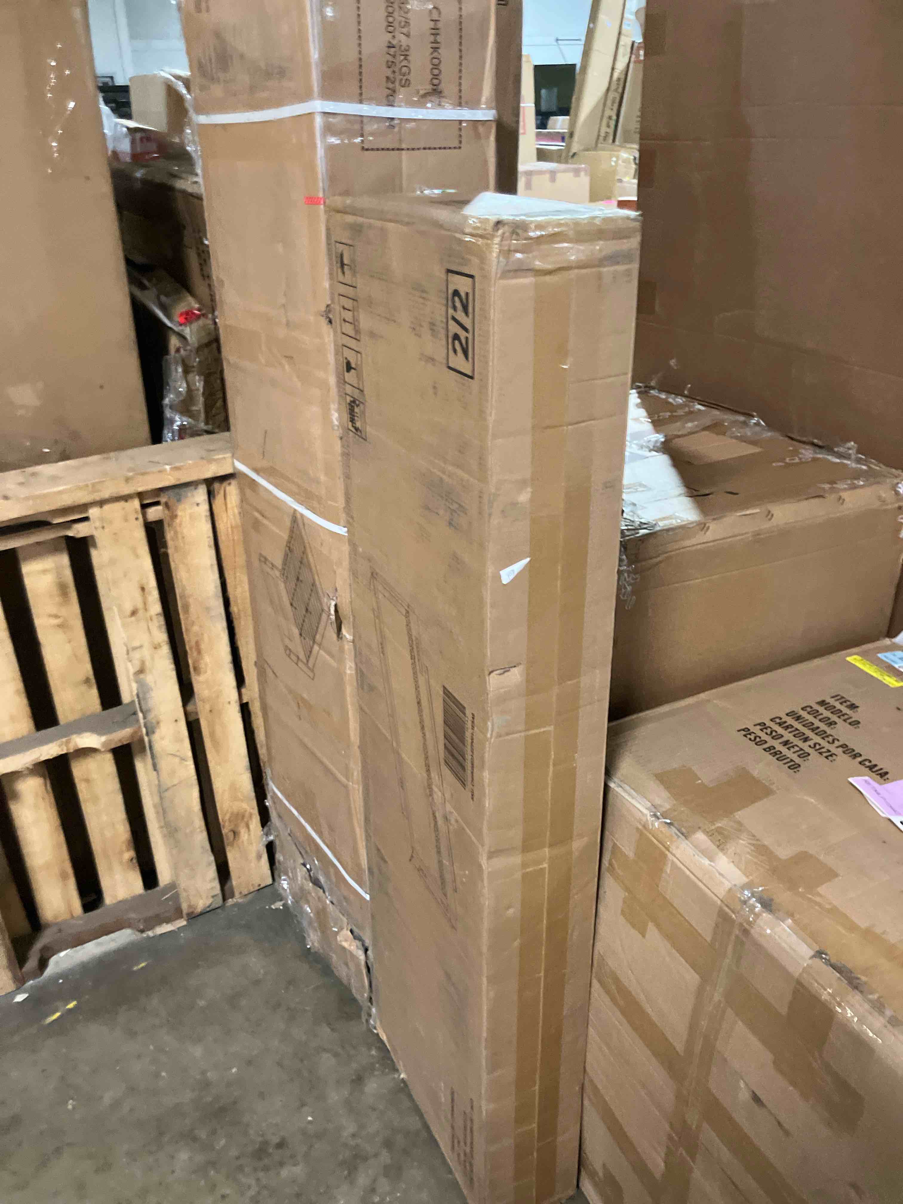 Condition photo showing New/Like New for 60" Electric Fireplace In-Wall Recessed & Wall Mounted, Remote Control