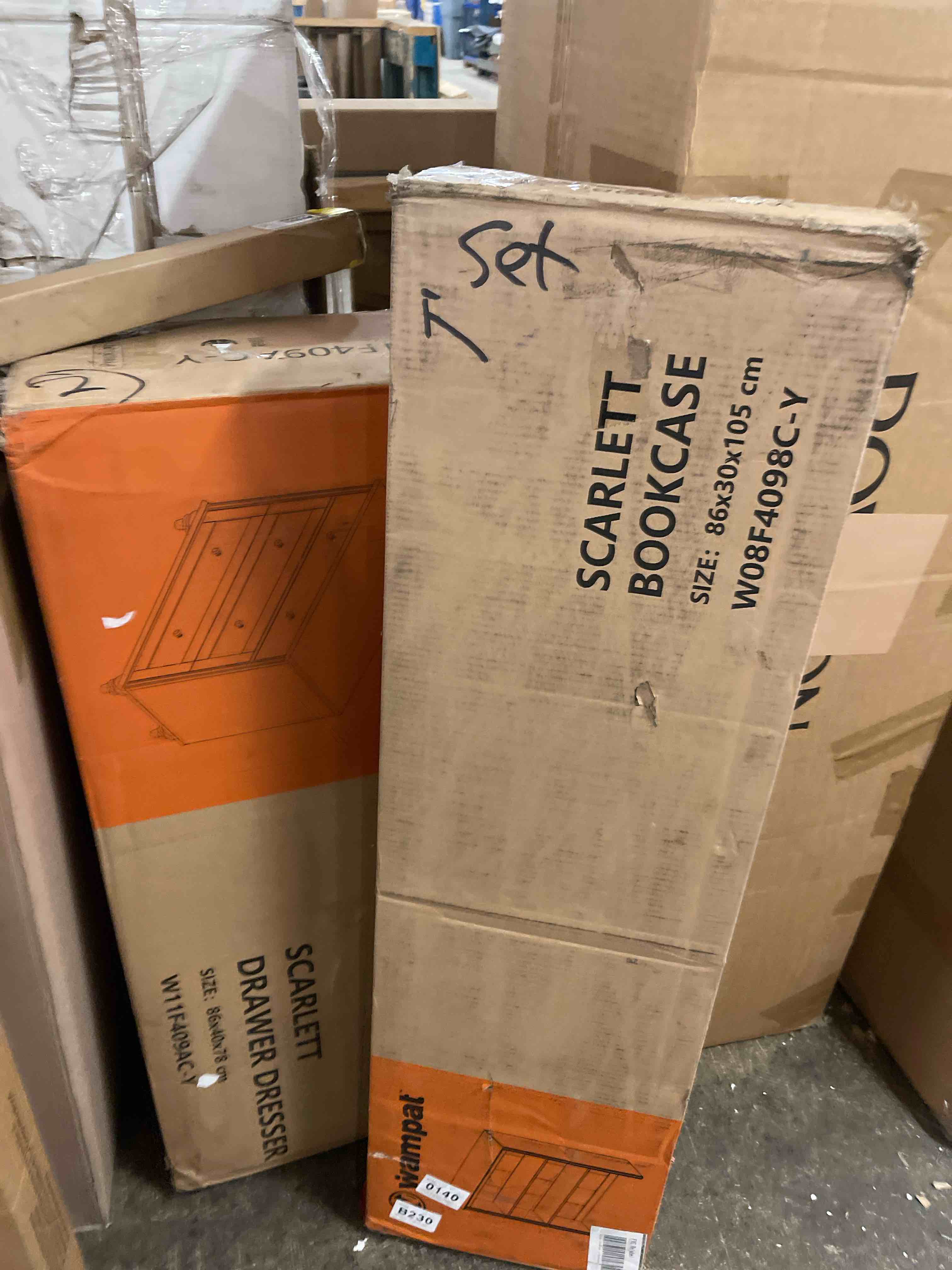 Condition photo showing New/Like New for  3 Tier Bookshelf with 3 Drawers, 72" Tall Bookcase Large Farmhouse Display Book Case Shelf with 3-Tier Open Book Shelves- Library Wood Bookshelves for Living Room,Kitchen, Oak