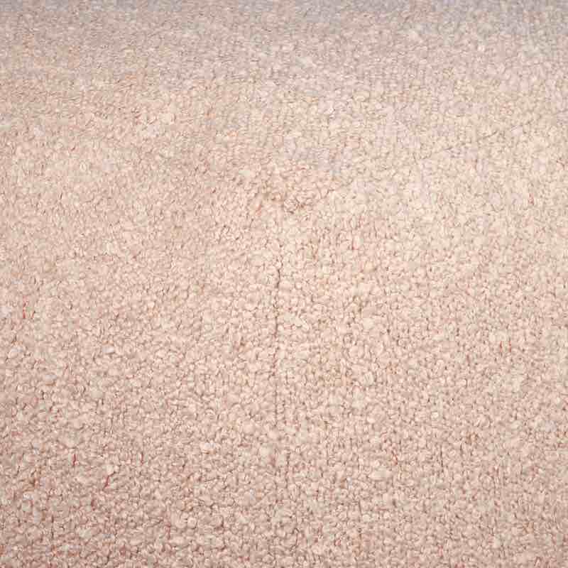 Condition photo showing New/Like New for Nertila Mid-Century Modern Solid Handwoven Square Boucle Upholstered Ottoman Pouf