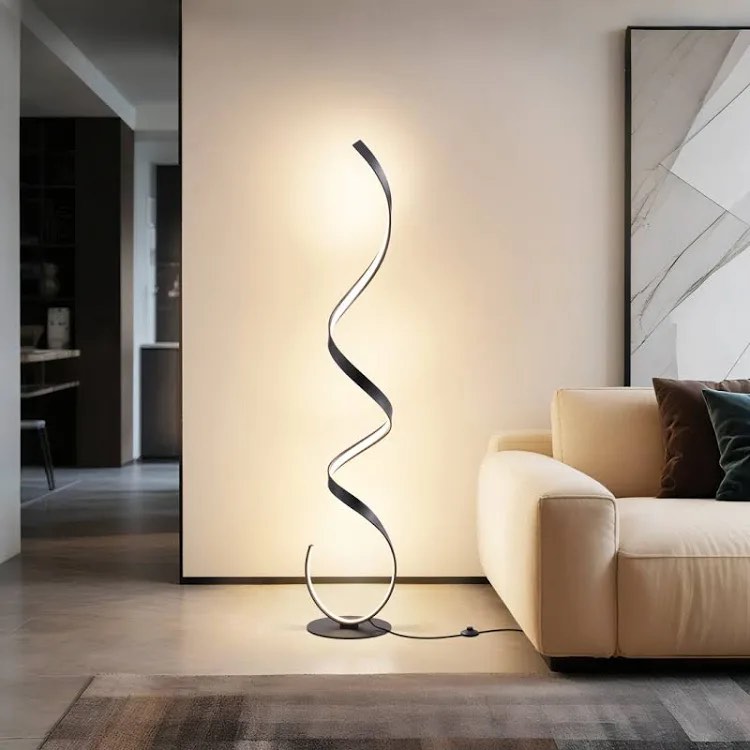 Condition photo showing New/Like New for 59 inch LED dimmable novelty floor lamp with remote control