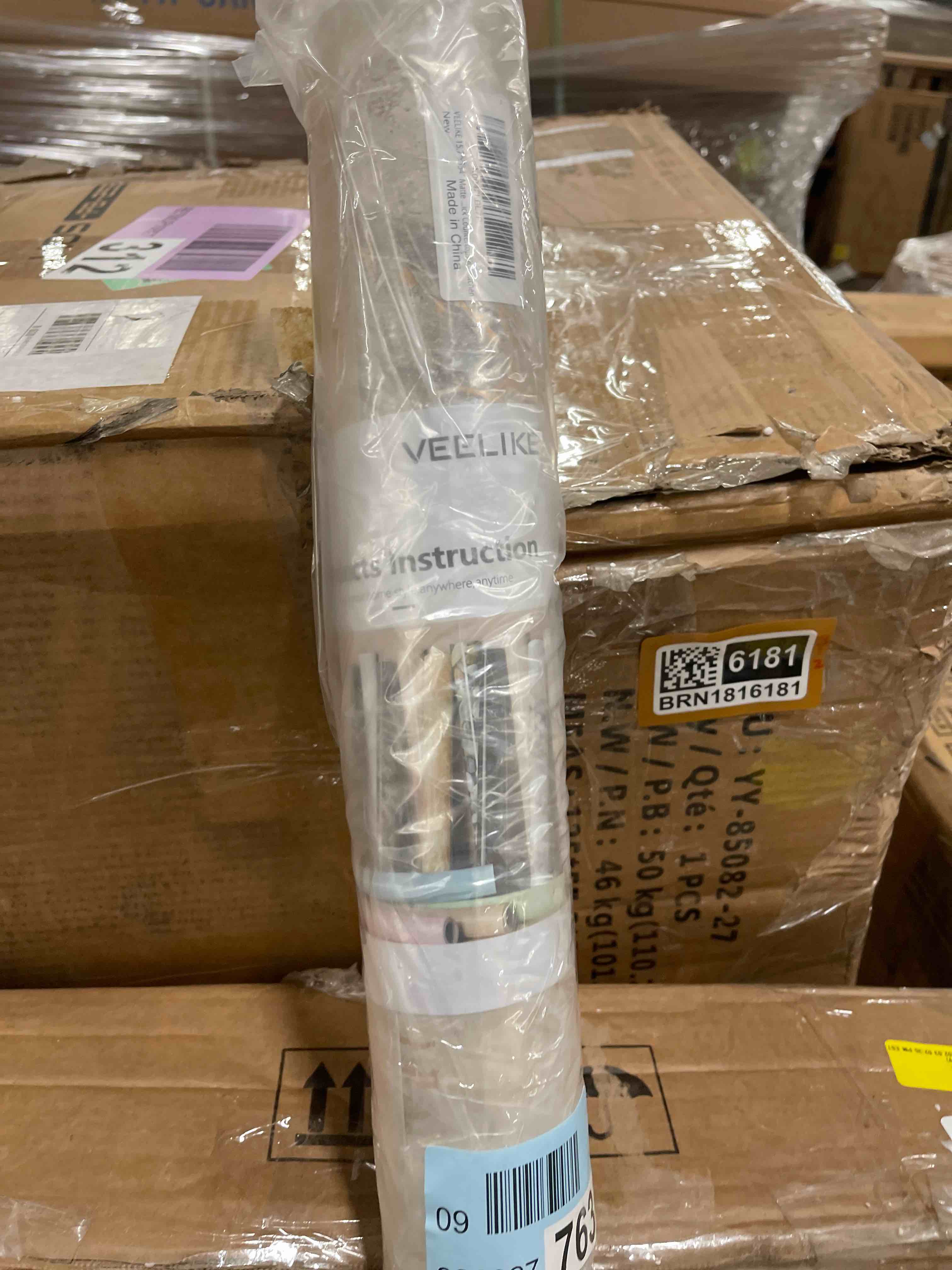 Condition photo showing New/Like New for Matte Beige Gold Marble Countertop Contact Paper Kitchen Countertop Peel and Stick Waterproof Granite Marble Wallpaper 15.7''x354'' Adhesive Countertop Covers for Bathroom Desk Table Walls