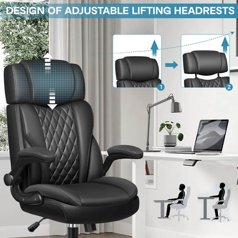Condition photo showing New/Like New for Meraris Executive Chair with Headrest